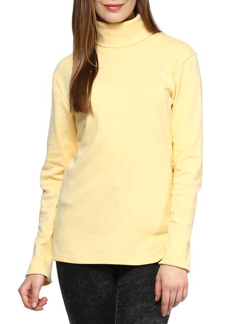 long sleeved turtle neck top - 10353011 - Very Small Image - 1