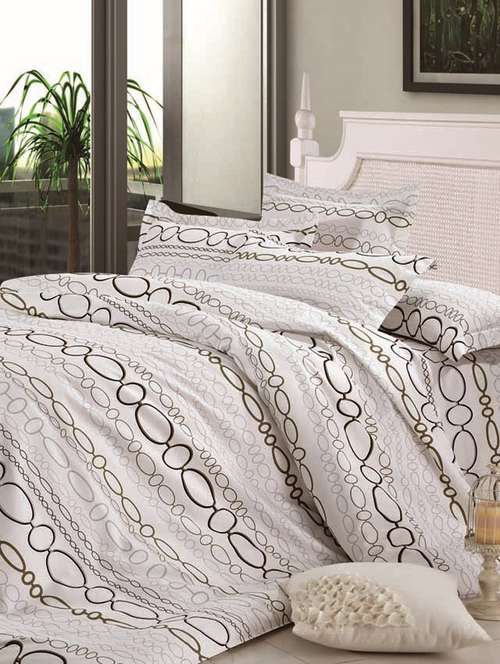 3d print double bed sheet with two pillow cover set - 10397435 - Very Small Image - 1