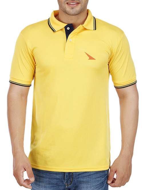 yellow polyester t-shirt - 13430050 - Very Small Image - 1