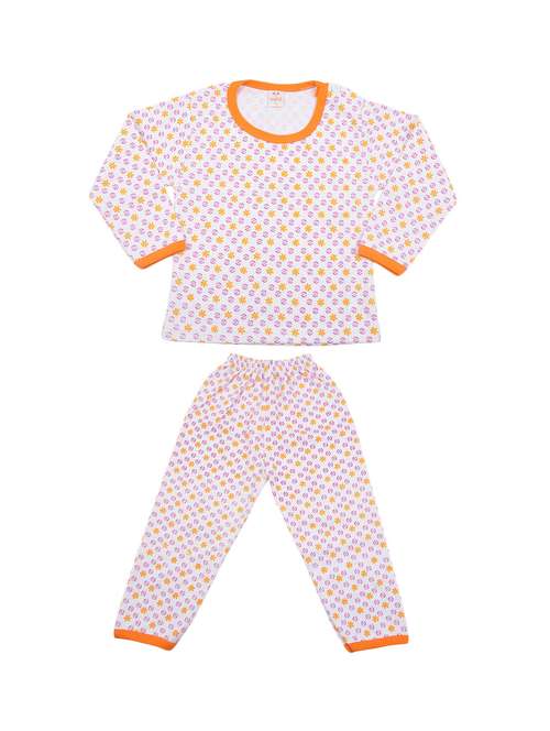 white cotton pyjama set - 14401968 - Very Small Image - 1