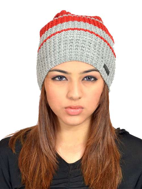 multi colored woolen cap - 14756264 - Very Small Image - 1