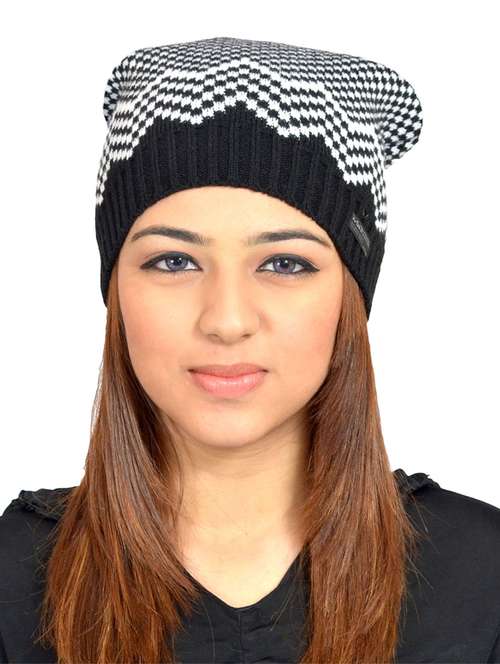multi colored woolen cap - 14756281 - Very Small Image - 1