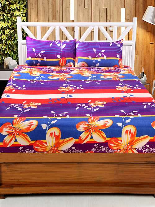 3d printed double bedsheet with 2 pillow covers - 14864361 - Very Small Image - 1