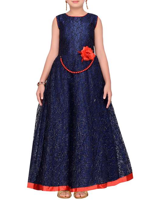 blue net gown - 15175598 - Very Small Image - 1