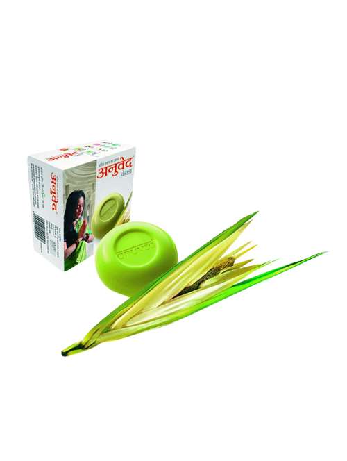 anuved herbal kewda bathing soap for cooling and refreshing effect 125 gm each set of 6 - 15200672 - Very Small Image - 1
