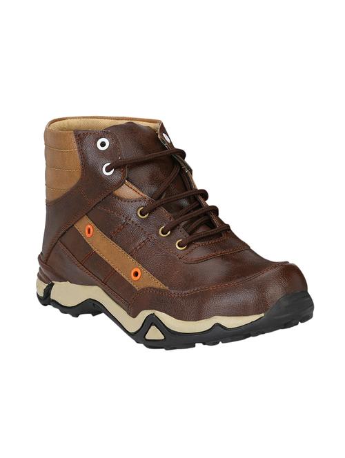 brown lace-up boot - 15214063 - Very Small Image - 1