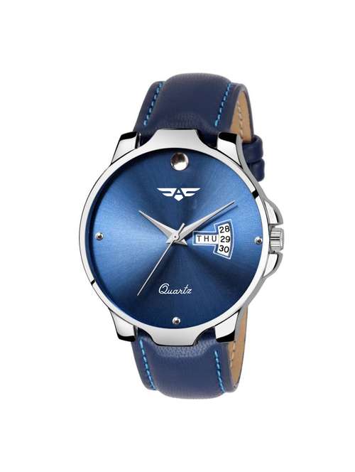 asgard day n date feature blue dial watch for men. boys-167-bss - 15219343 - Very Small Image - 1