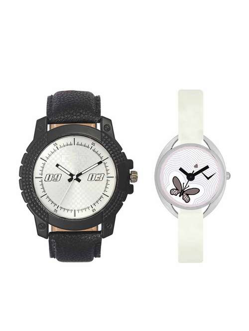 VOLGA VL38VT05 Round Dial Couple Watch Combo - 15425210 - Very Small Image - 1