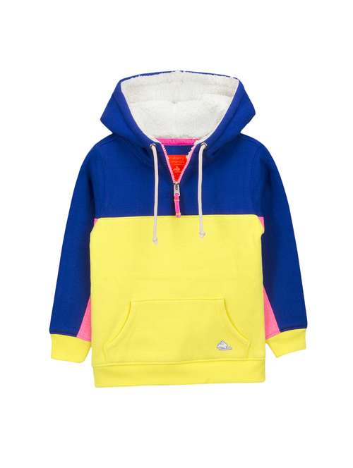 blue fleece hooded sweatshirt - 15620469 - Very Small Image - 1