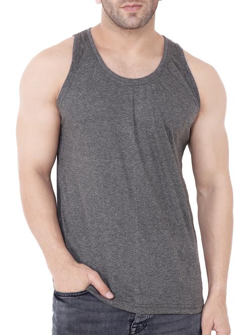 grey cotton t-shirt - 15651696 - Very Small Image - 1