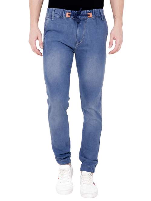 blue denim joggers - 15652529 - Very Small Image - 1