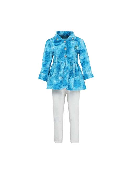 blue wool twin set - 15765309 - Very Small Image - 1