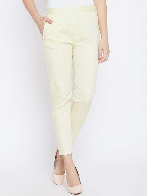 flat front elasticated back trouser - 15811544 - Very Small Image - 1