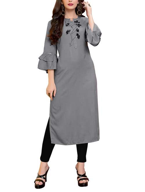 women's straight kurta - 15978926 - Very Small Image - 1