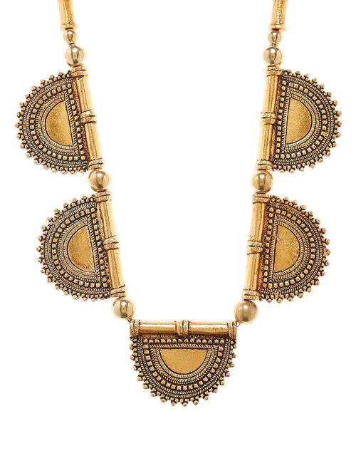 women ethnic daily wear designer necklace - 16053514 - Very Small Image - 1