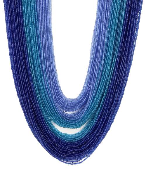 women ethnic daily wear designer beaded necklace - 16053562 - Very Small Image - 1
