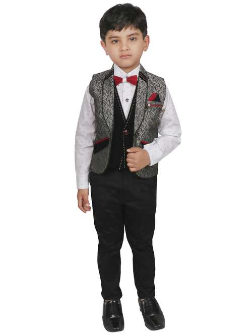 grey polyester suit set - 16226182 - Very Small Image - 1
