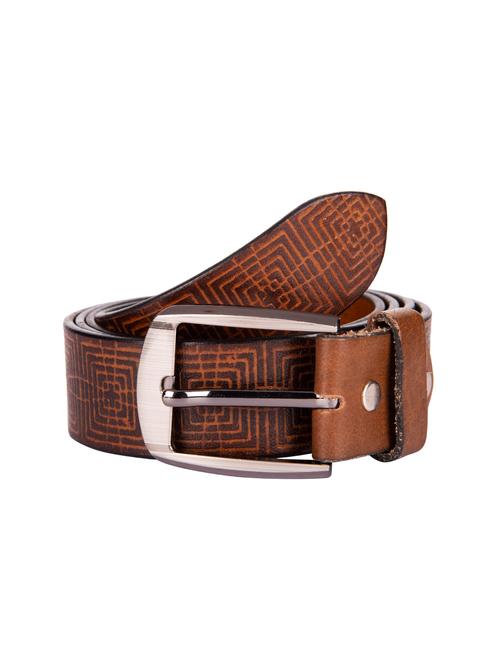 brown leather belt - 16232565 - Very Small Image - 1
