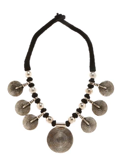 women ethnic daily wear designer necklace - 16234675 - Very Small Image - 1