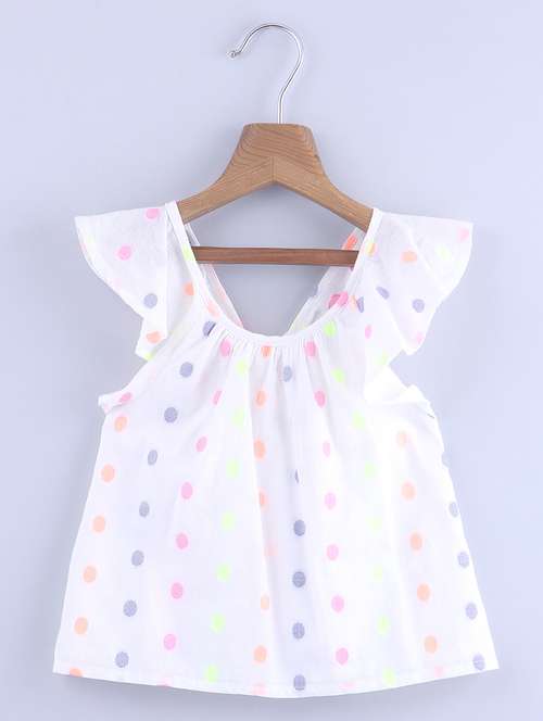 white cotton regular top - 16247164 - Very Small Image - 1