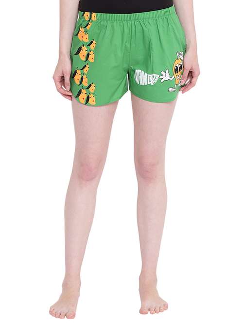pocket patch quirky print shorts - 16302346 - Very Small Image - 1
