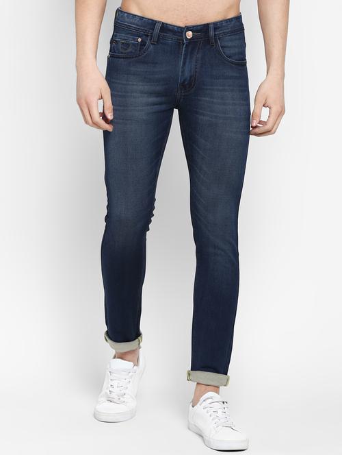 mens skinny fit plain jeans - 16449202 - Very Small Image - 1