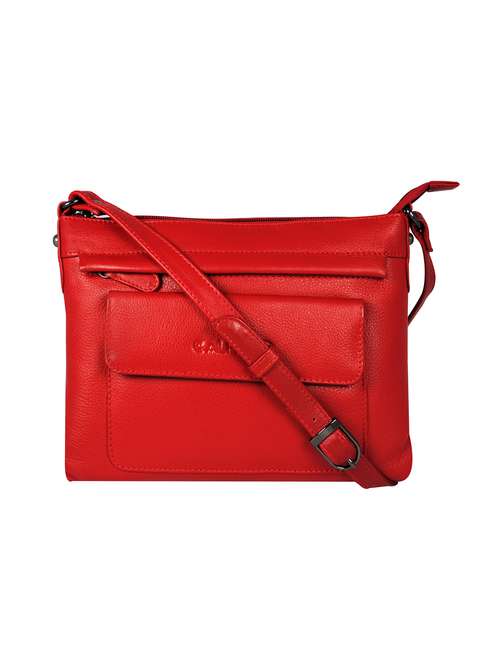 red leather sling bag - 16526386 - Very Small Image - 1