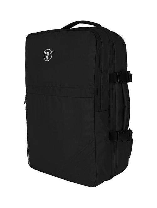 black polyester laptop backpack - 16543444 - Very Small Image - 1