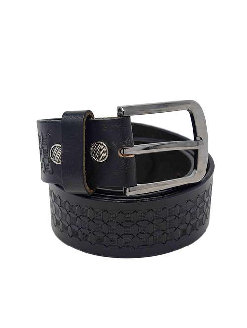 black leather belt - 16619889 - Very Small Image - 1