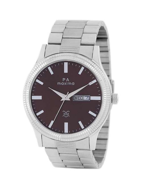 round dial analog watch- 49680cmgi - 16729603 - Very Small Image - 1