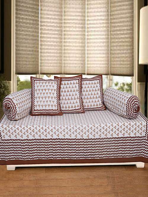 cotton printed diwan set - 16768711 - Very Small Image - 1