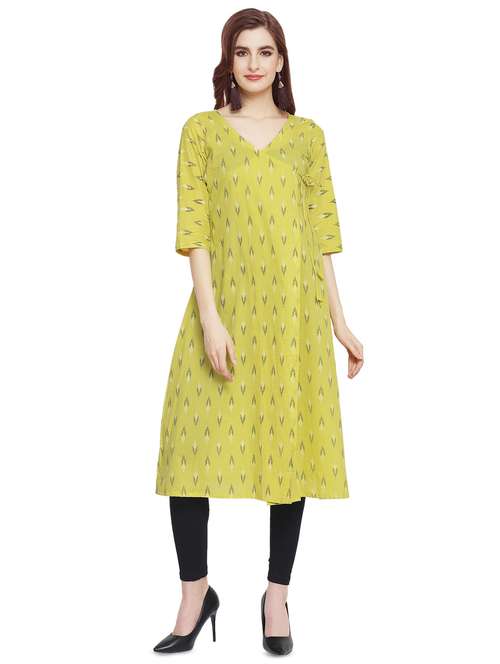 women's angrakha kurta - 16832971 - Very Small Image - 1