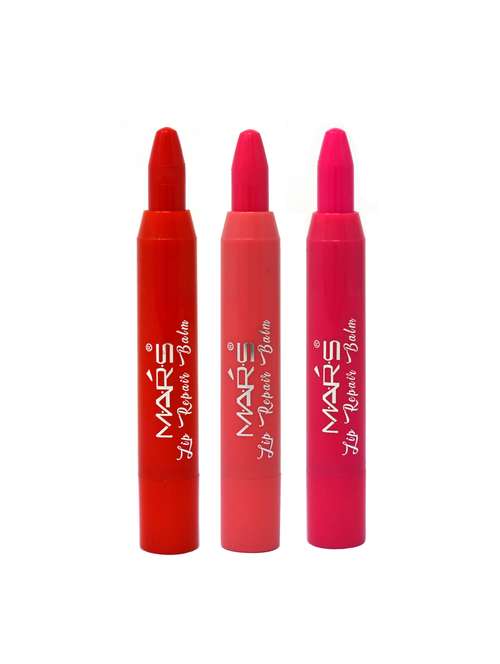 mars lip repair balm mk033-5-03, multicolor, 2.8g, pack of 3 - 16923471 - Very Small Image - 1
