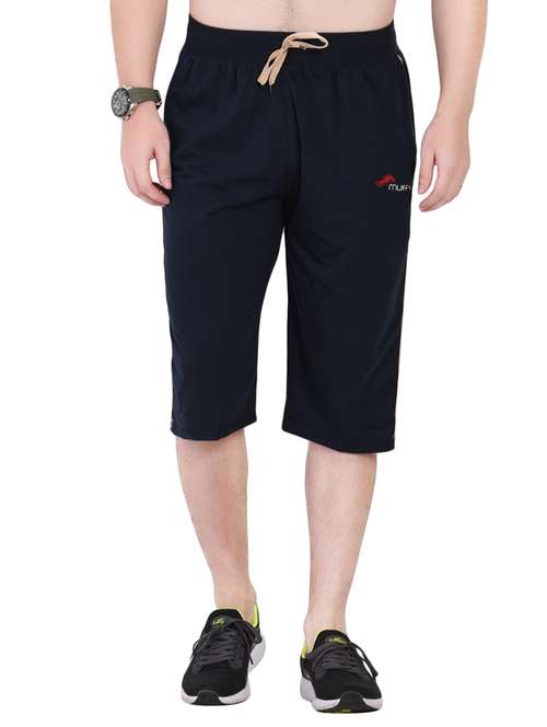 navy blue solid three - fourths - 16933595 - Very Small Image - 1