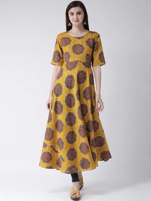 women's flared kurta - 16955469 - Very Small Image - 1