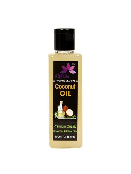 alphacia 100% natural coconut hair oil 100ml - 16988525 - Very Small Image - 1