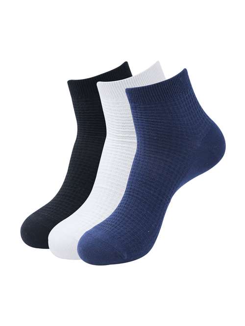 men pack of 3 above ankle length sock - 16989149 - Very Small Image - 1