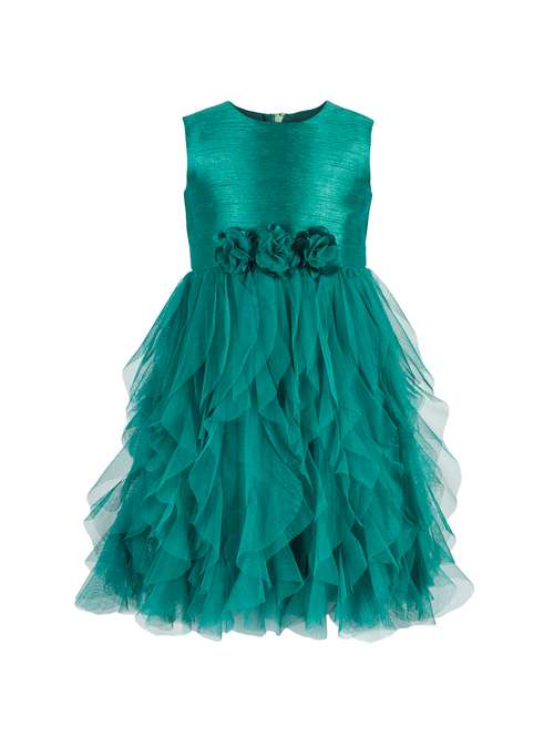green net frock - 16993411 - Very Small Image - 1