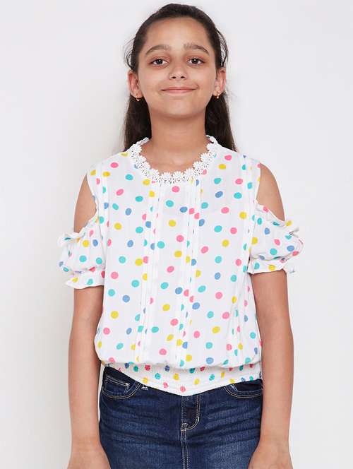 white viscose blouson top - 17011126 - Very Small Image - 1