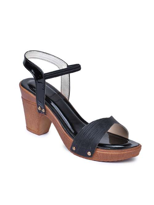 black back strap sandals - 17155528 - Very Small Image - 1