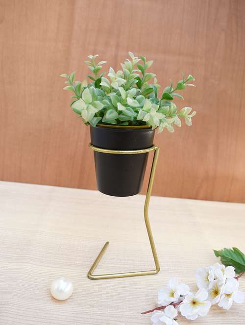 glass stand planter and flower pot - 17157450 - Very Small Image - 1