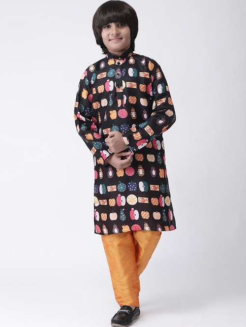 printed cotton kurta set - 17183847 - Very Small Image - 1