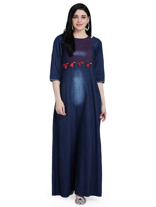 women's a-line kurta - 17240842 - Very Small Image - 1