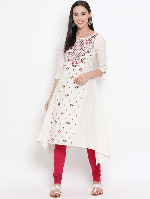 women's asymmetric kurta - 17295907 - Very Small Image - 1