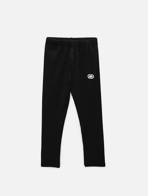 black polyester legging - 17350078 - Very Small Image - 1