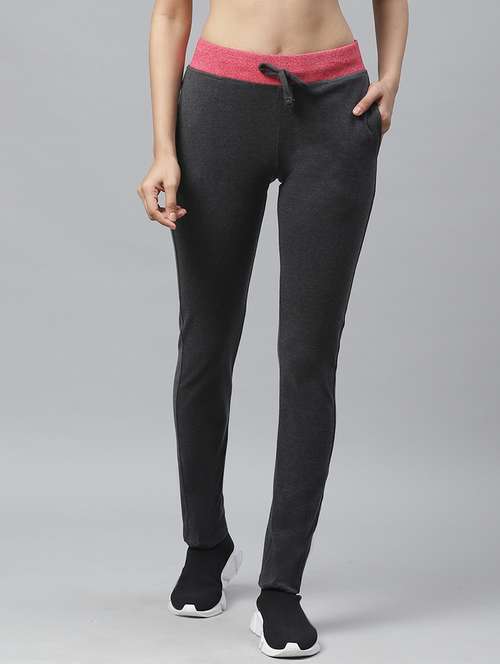 drawstring waist yoga pants track pant - 17391710 - Very Small Image - 1