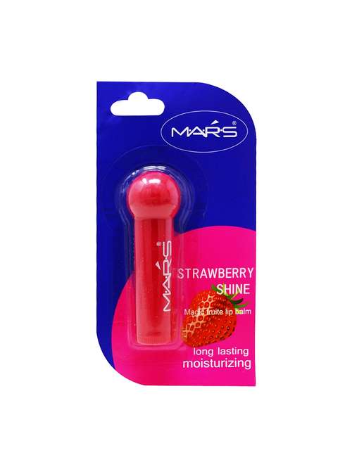 mars strawberry shine lip balm (mk033-2), 4.5g - 17418265 - Very Small Image - 1