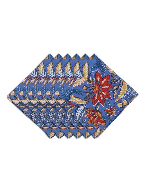 cotton multipurpose kitchen napkin (pack of 6) - 17458718 - Very Small Image - 1