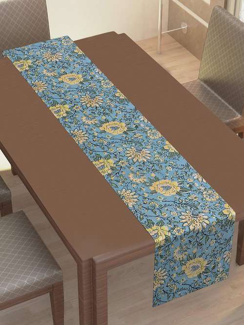 cotton printed table runner - 17459125 - Very Small Image - 1