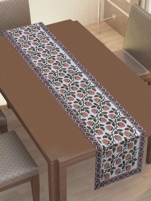 cotton printed table runner - 17459144 - Very Small Image - 1